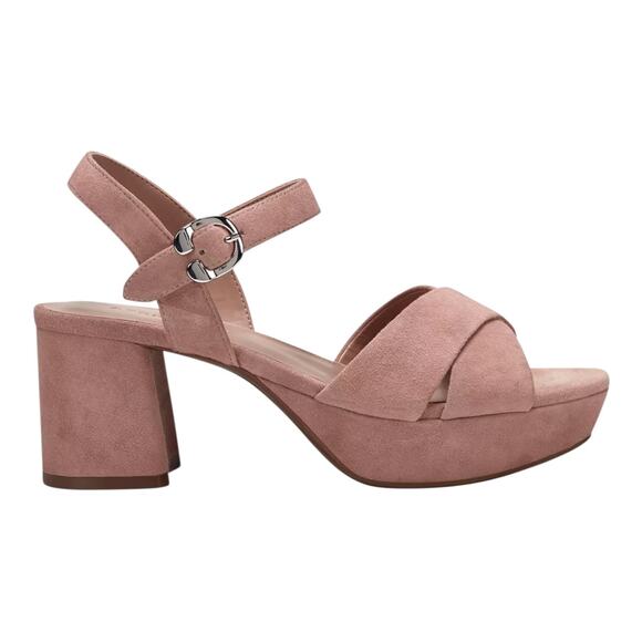 Aerosoles Women's Cosmos Platform Sandals Size Pink 10 1/2 - Picture 2 of 4